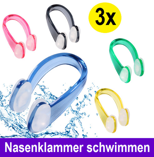 Nasenklammer nasenclip - 3x,