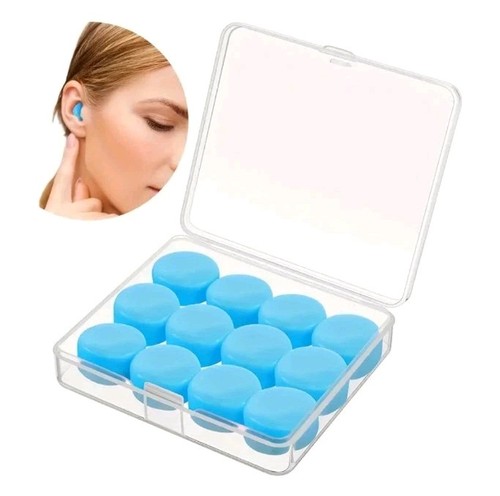 12er set silikon ohrstöpsel - 12er-set, silikon-ohrstöpsel