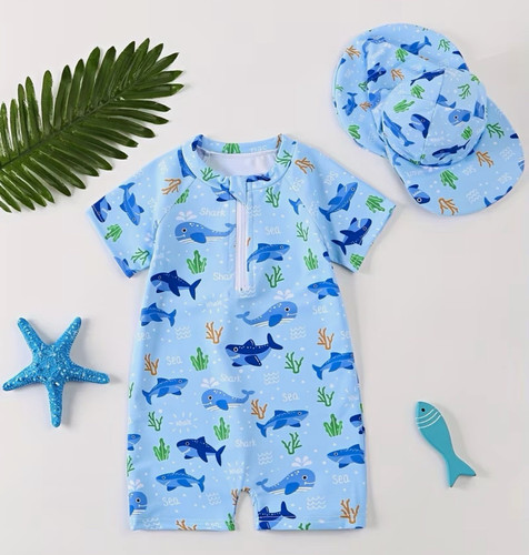 Baby schwimmanzug einteiler - schwimmanzug,