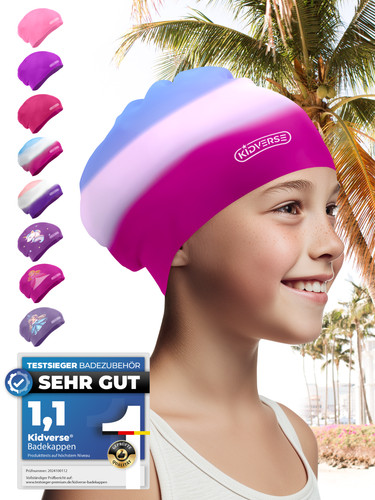 Kidverse badekappe mädchen - badekappe,