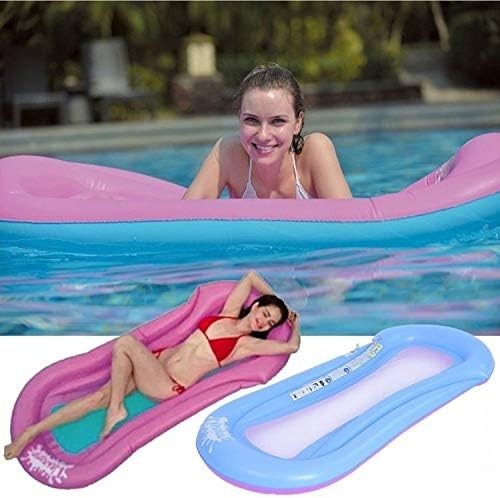 Luftmatratze pink blau 180cm - pink,
